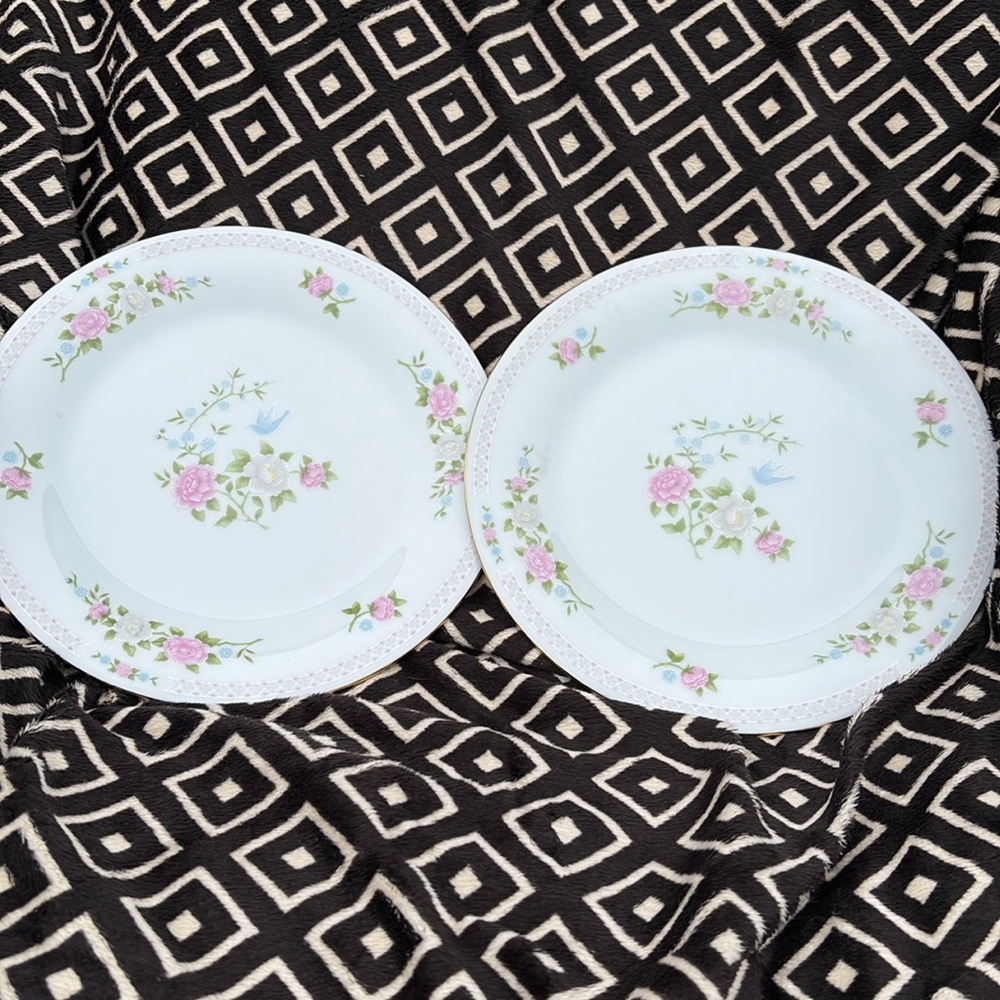 COPY - Crown Ming Fine China Bird of Paradise Salad Plate 7 1/2"
